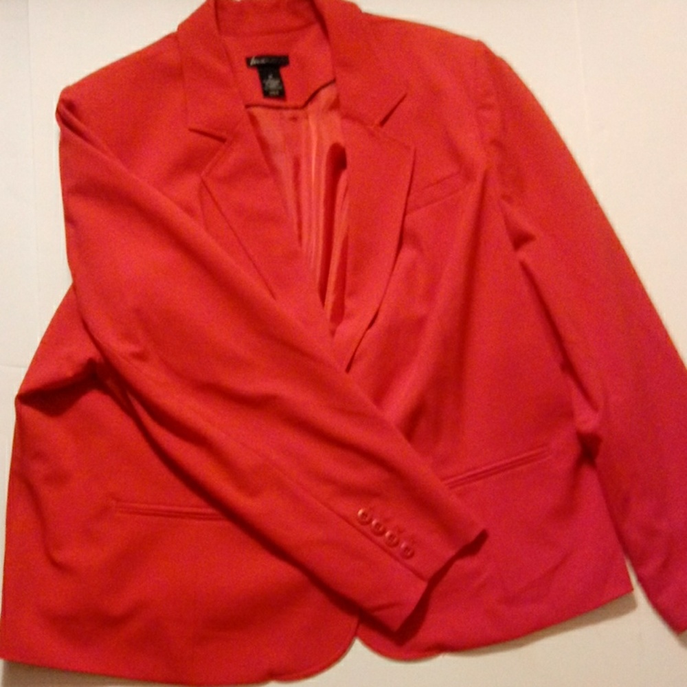 Lane Bryant Cherry Red Blazer
